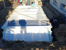 Underfloor pool cover