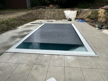 Underfloor pool cover